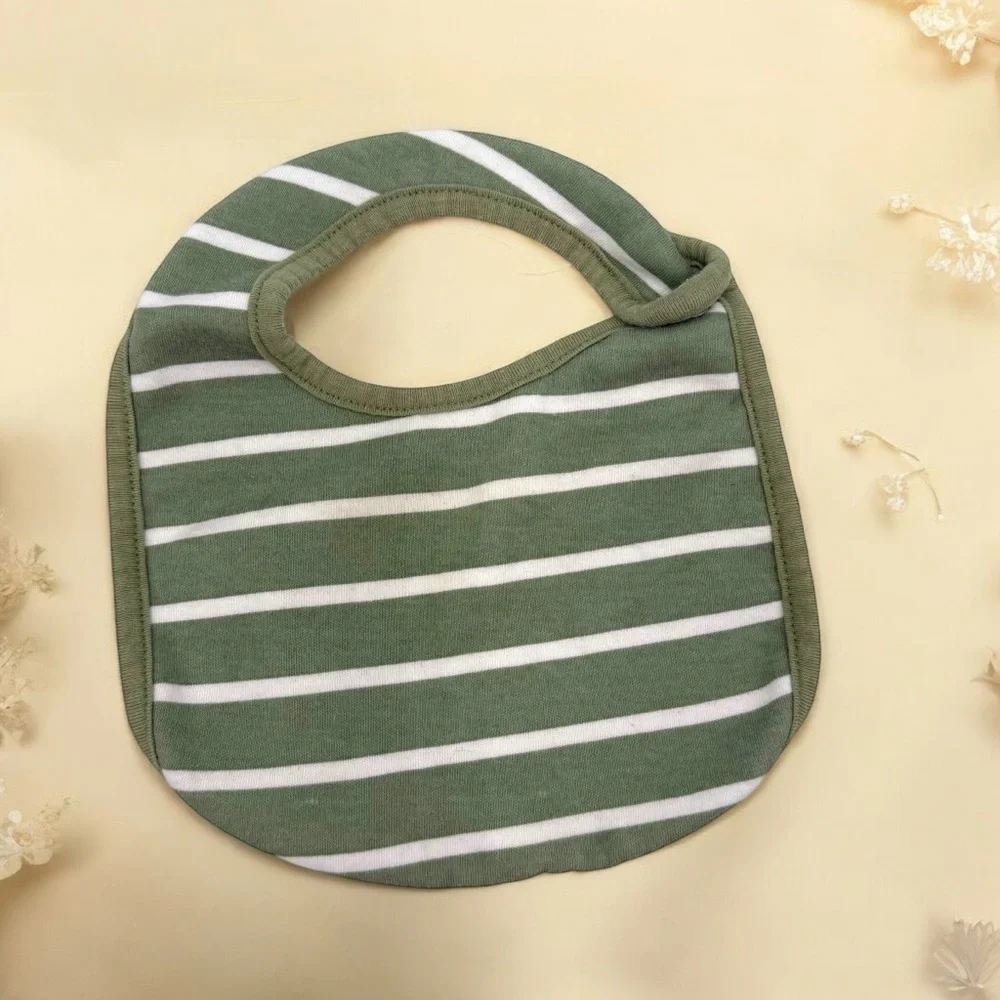 Dinosaur and Stripes Kids Bib Set - Gray, Green, Multicolor 3-pack Carters